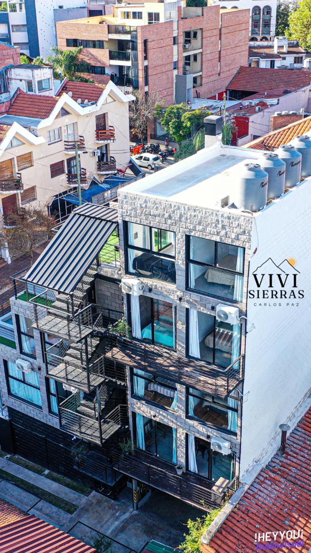 Vivisierras, Piso 3 Frente Al Lago, Centro Carlos Paz, 2 Dormitorios, 2 Banos, Pileta Privada, Premium * Villa Carlos Paz